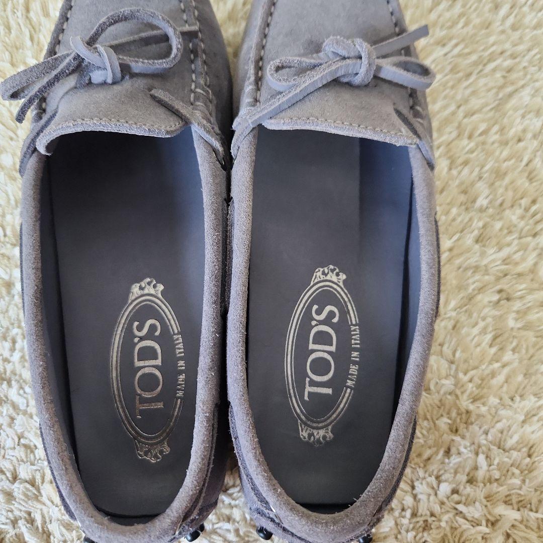 TOD'S スエード ゴンミーニ ドライビングシューズ ローファー 36