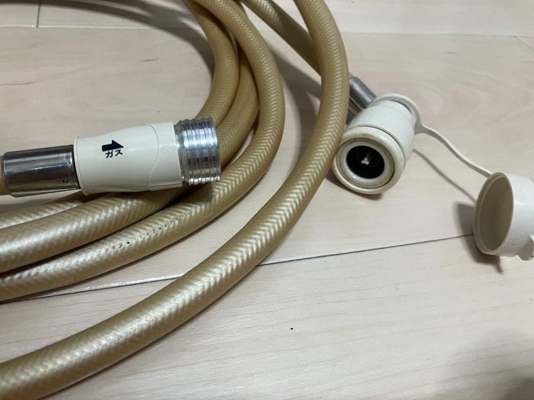 ノーリツ ガスファンヒーター　ガスコード付GFH-5802S-W5 都市ガス用