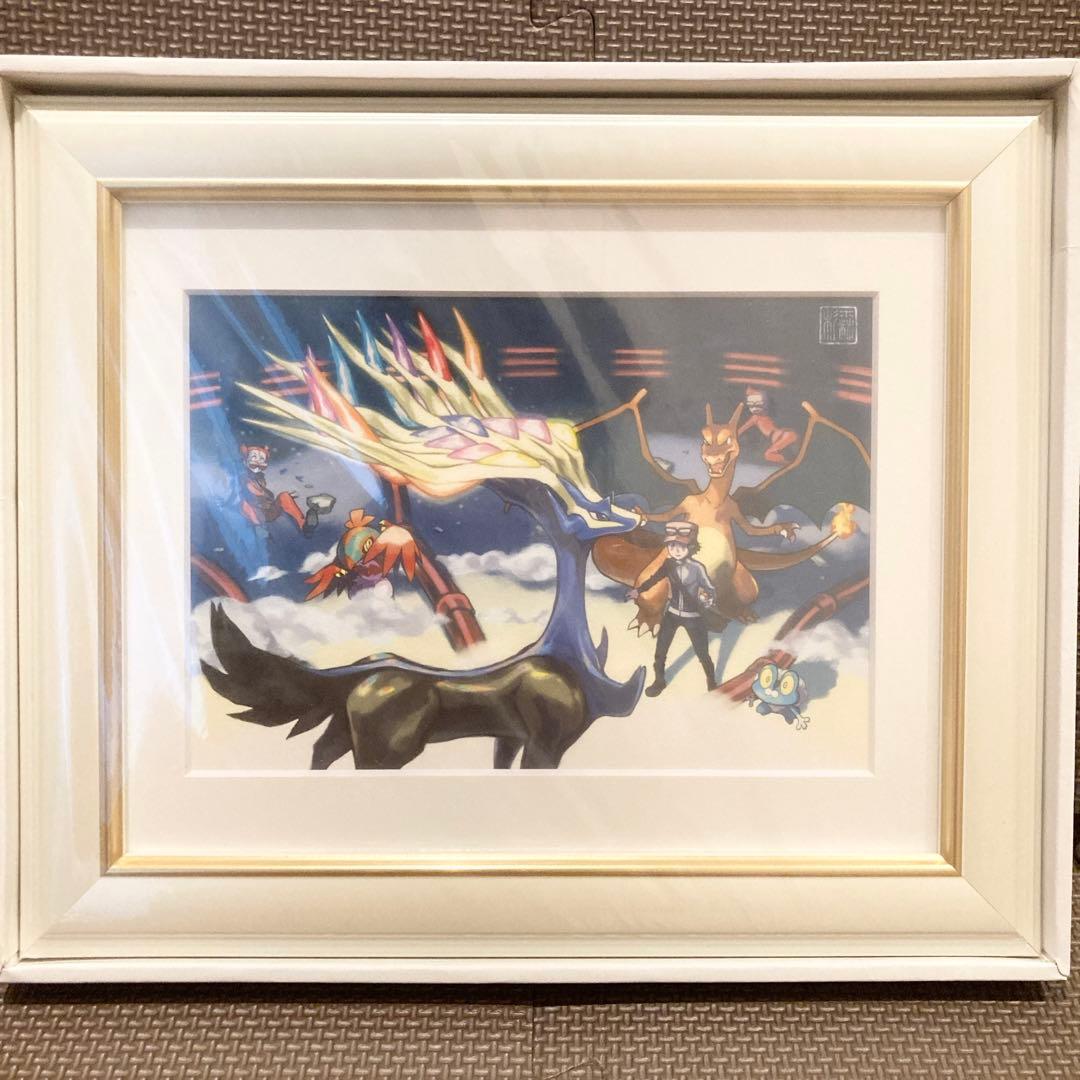 コレクタブルアートPG 秘密基地の攻防　ゼルネアス／イベルタル　ポケモンセンター