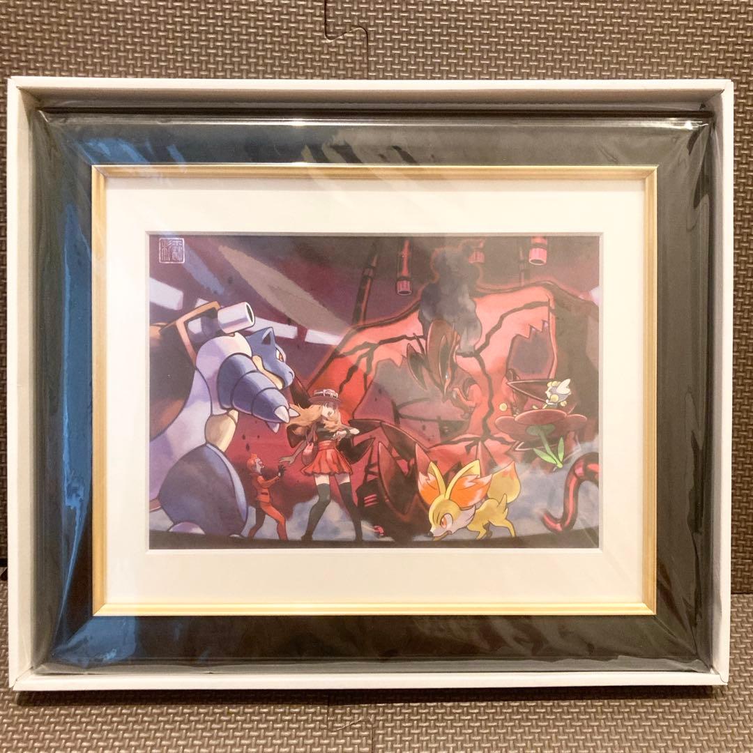 コレクタブルアートPG 秘密基地の攻防　ゼルネアス／イベルタル　ポケモンセンター