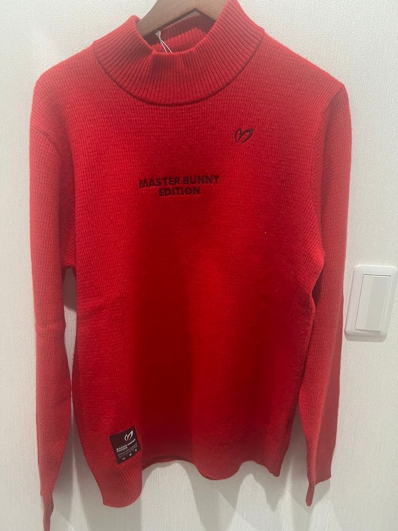 マスターバニーエディションウールカシミヤモックネックニット新品