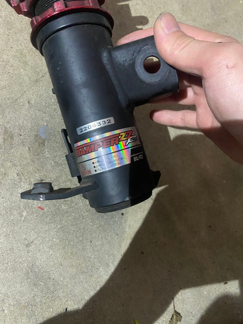 ク*ー様 BLITZ DAMPER-ZZR 車高調　86 BRZ