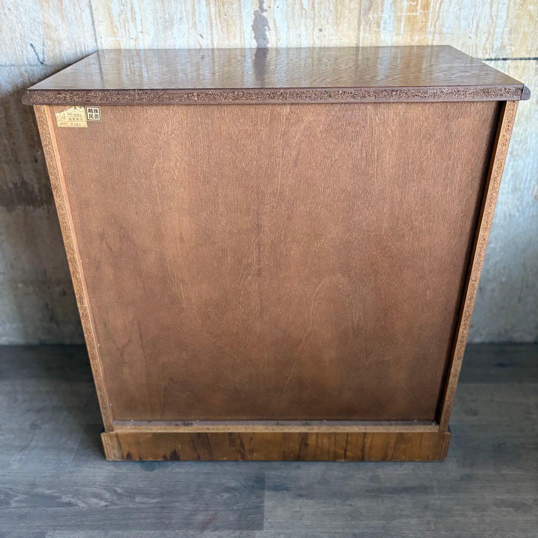 越後民芸家具　5段チェスト　6杯　民芸箪笥　クラシカル　①