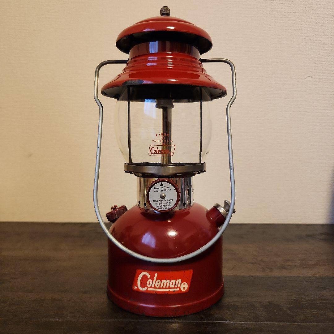 Coleman ランタン 1961年10月 200A バーガンディー