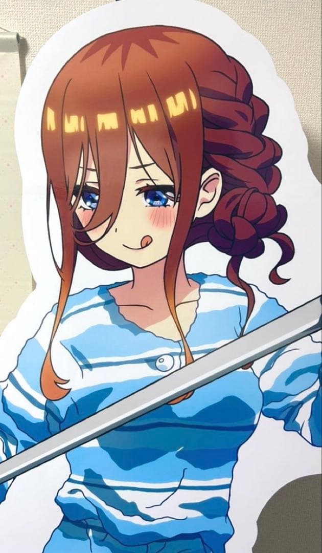 五等分の花嫁　中野三玖　等身大パネル　月夜の菓子工房【送料込み】