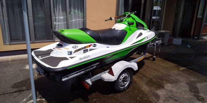 カワサキ　STX15f トレーラー付き