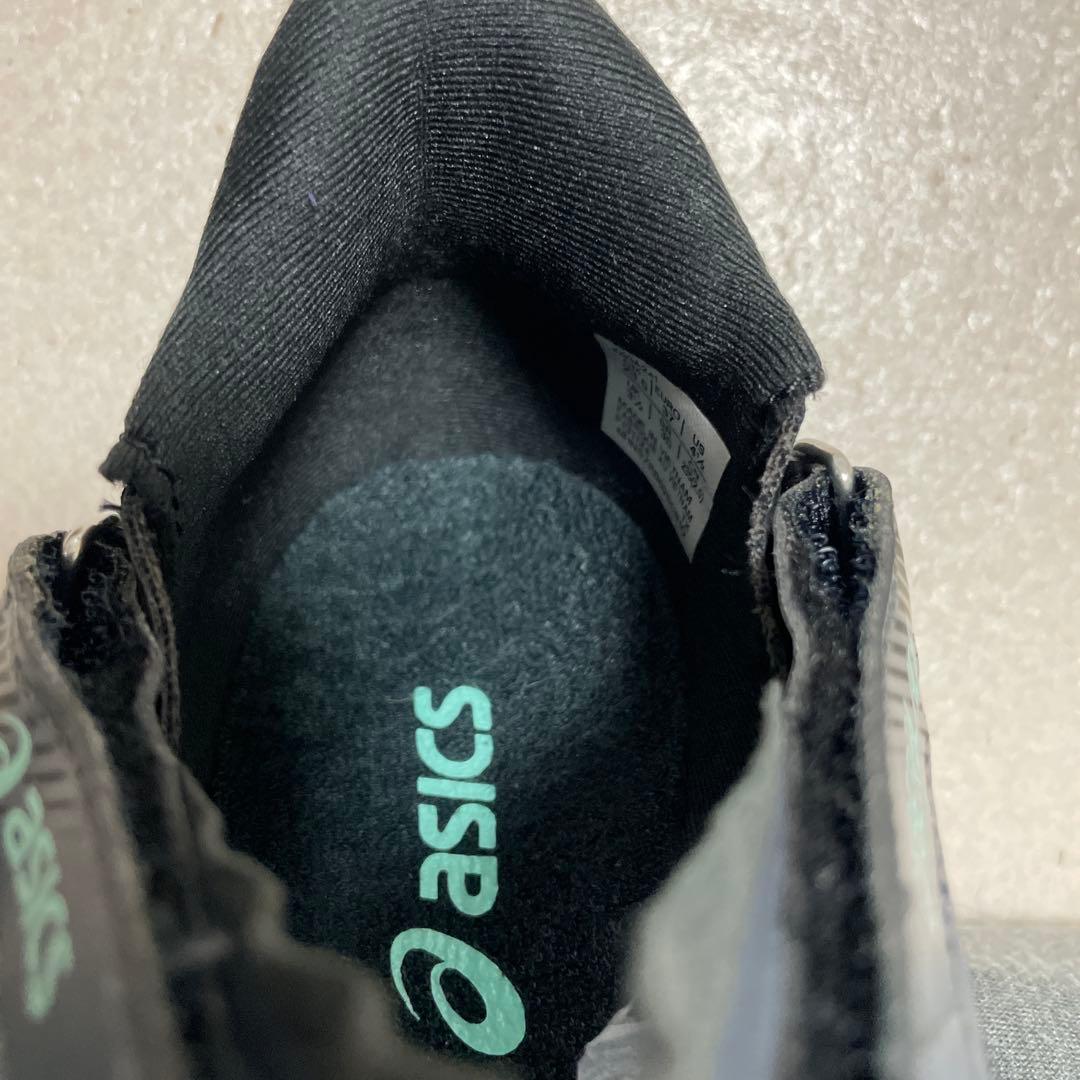 ★asicsサイバープレード17 陸上スパイク23.5㎝ブラック/ミント