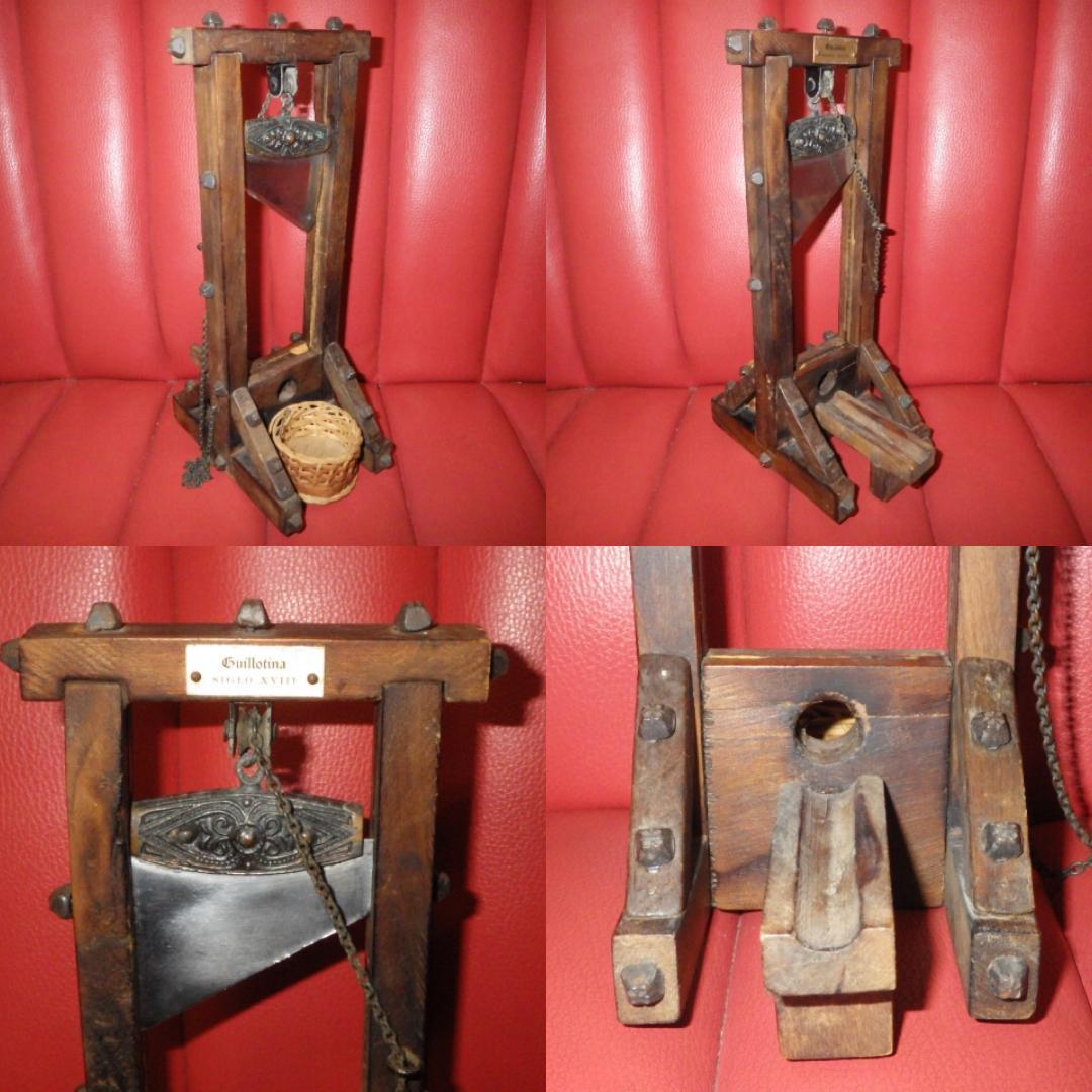 ギロチン★オブジェ★置物★シガーカッター★ビンテージ★インテリア雑貨★悪趣味