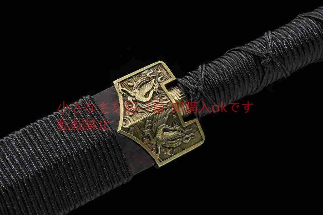 合金神獣漢剣八面高マンガン鋼 古兵器 武具 刀装具 日本刀 模造刀 居合刀