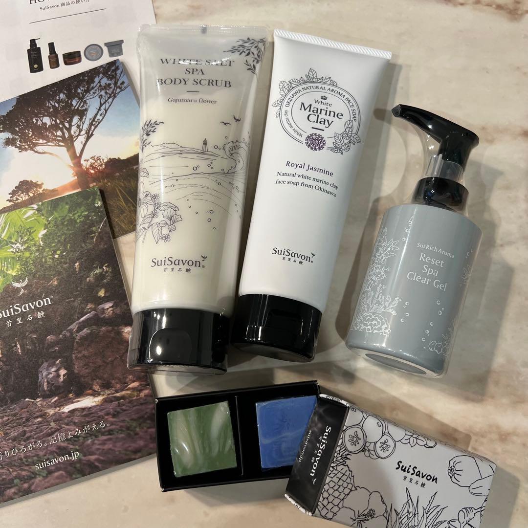 首里石鹸　スイサボン　ギフト　ギフトセット　プレゼント　石鹸　洗顔　スクラブ