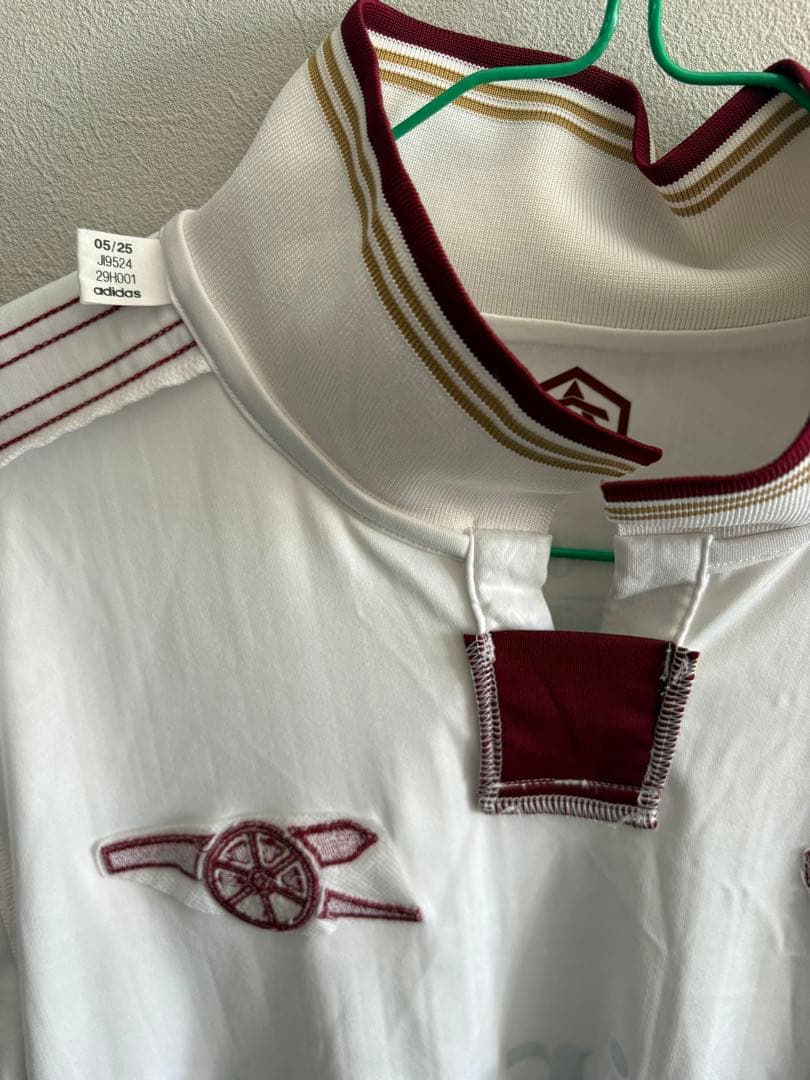 【美品】アーセナル 25-26 3rd長袖ユニフォーム Mサイズ