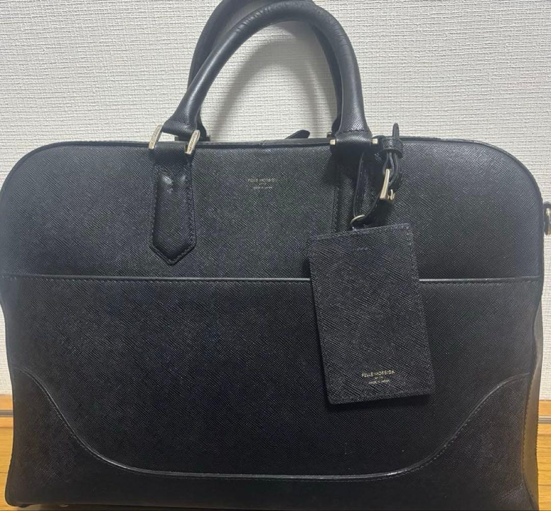 ペッレモルビタ　PELLE MORBIDA ビジネスバッグ ブラック