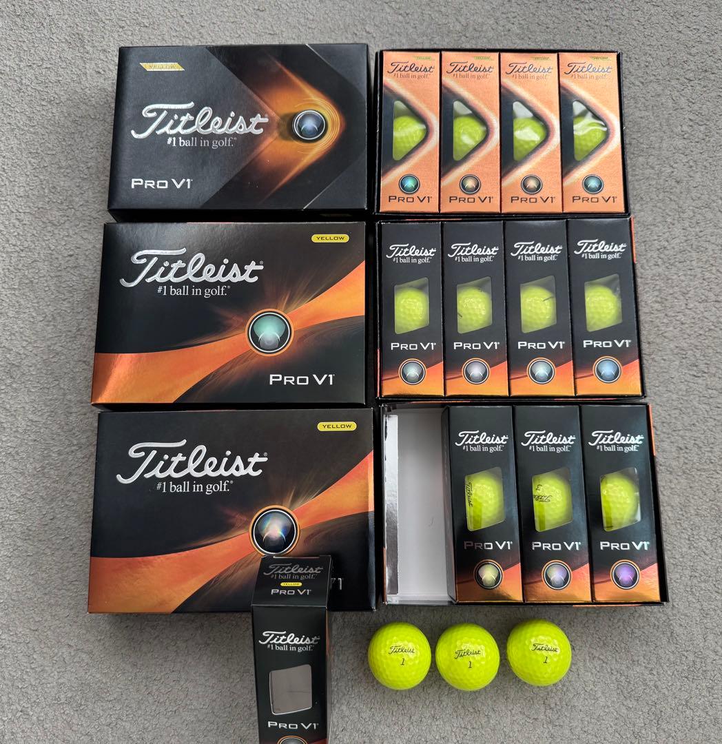 Titleist Pro V1 ゴルフボール セット　3ダース（36個）