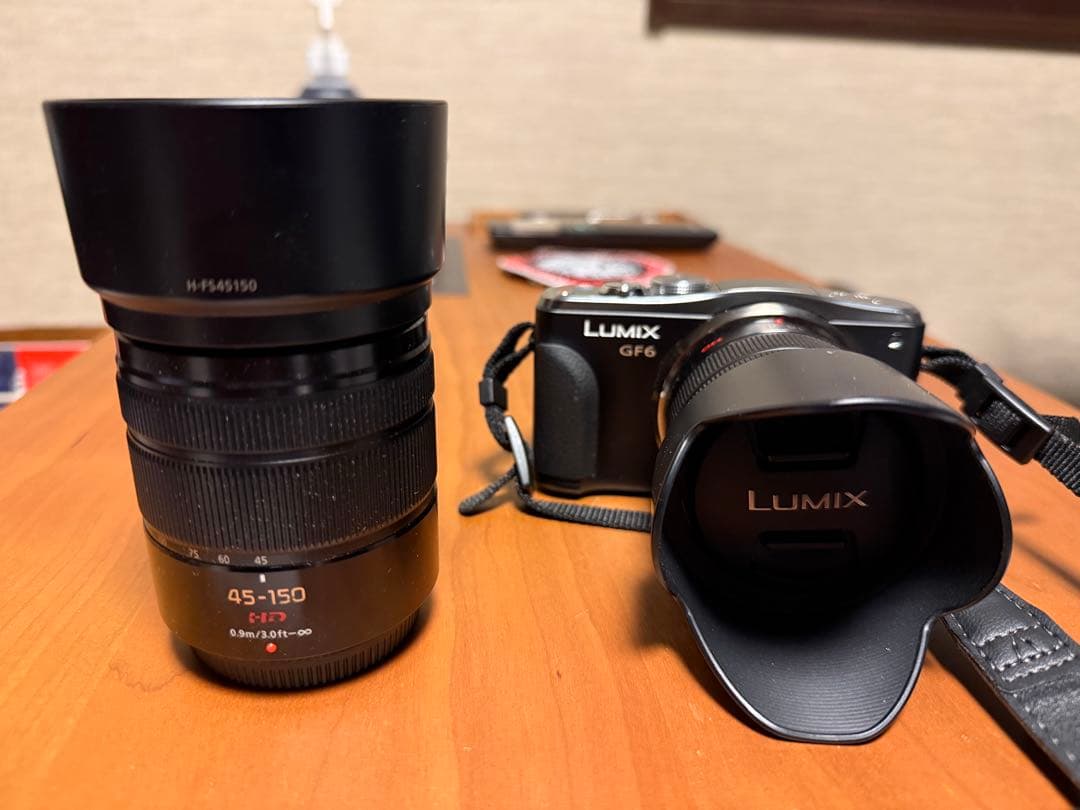 LUMIX GF6 ミラーレス一眼 + H-FS45150レンズ