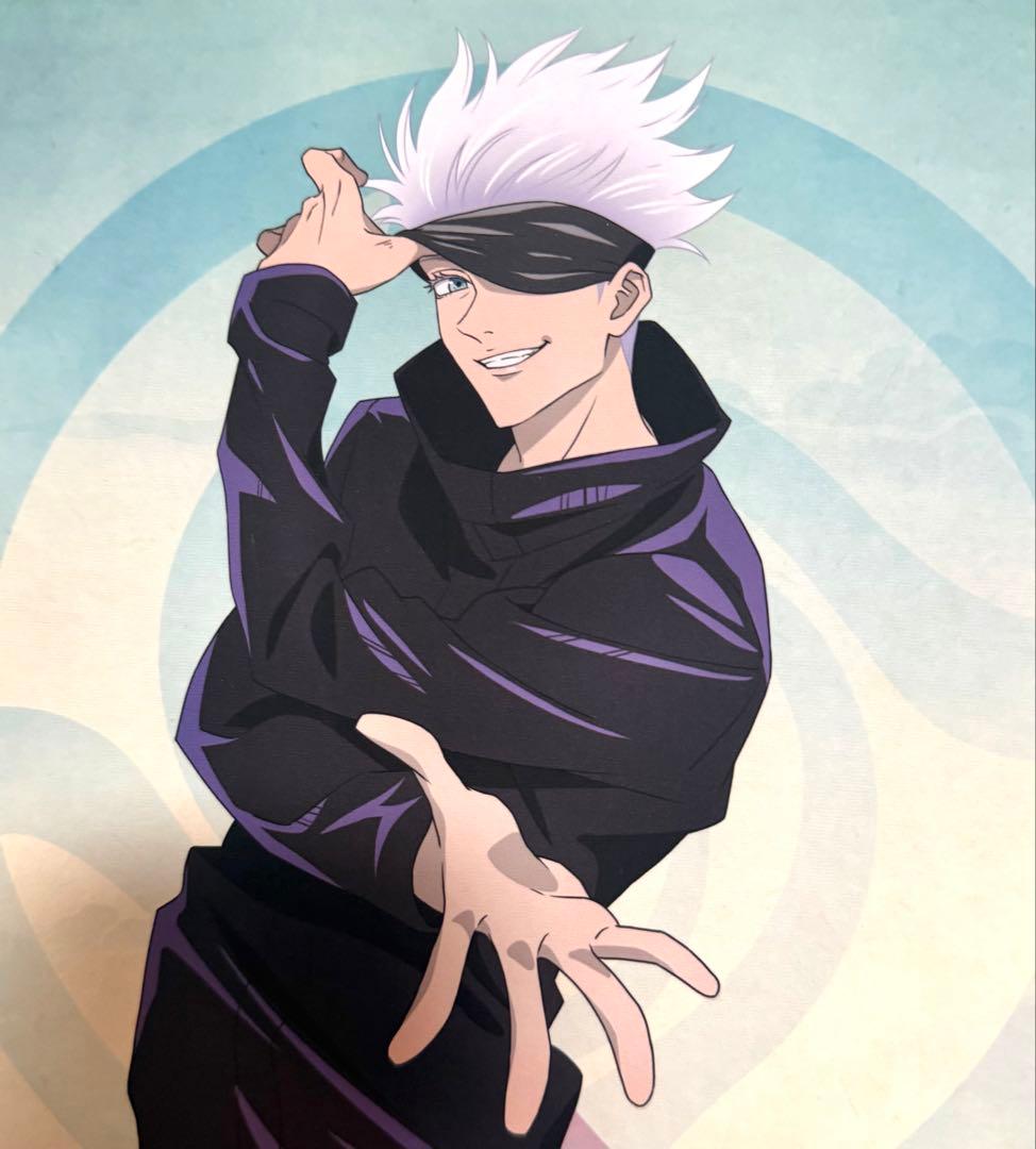 呪術廻戦　五条悟 MAPPA受注生産 掛け軸 タペストリー