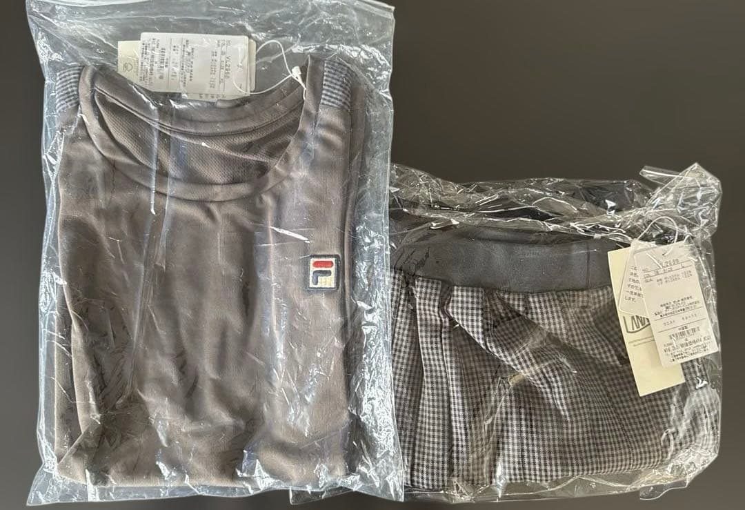 フィラ　シャツXLサイズ&スコートLサイズ　新品未開封 セットアップ