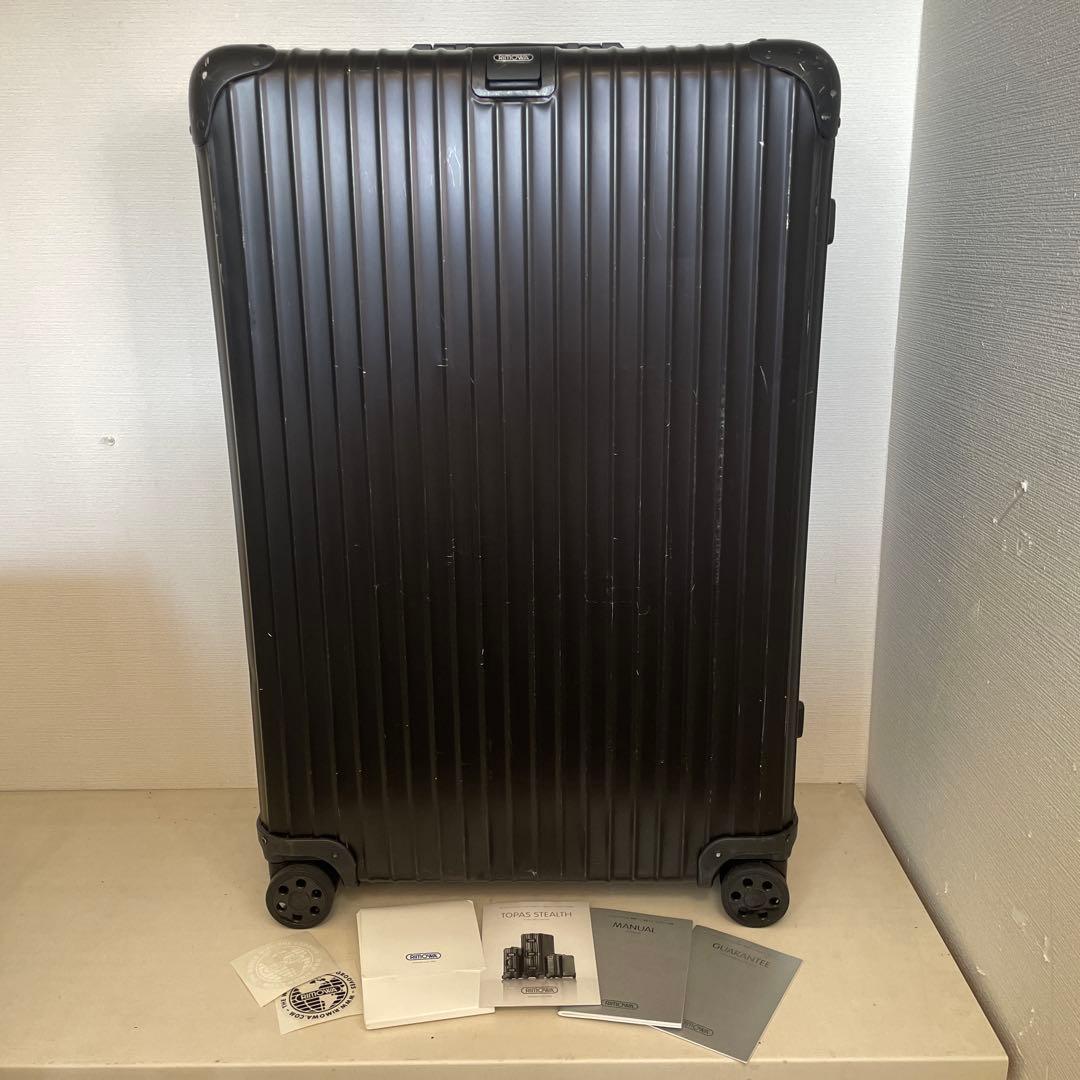 付属品多数 RIMOWA トパーズ ステルス 98L チェックインL以上