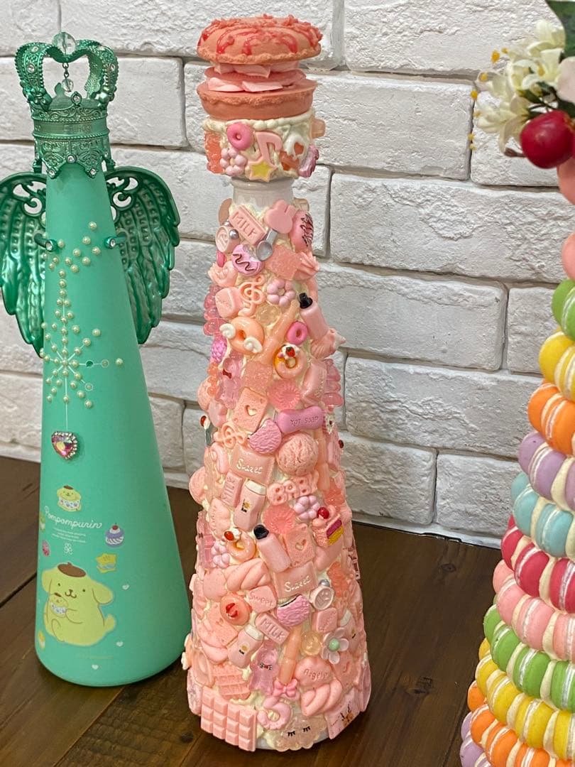 ⭐️【送料無料】フィリコ マカロン ポムポムプリン　マイメロディ　空き瓶　ボトル