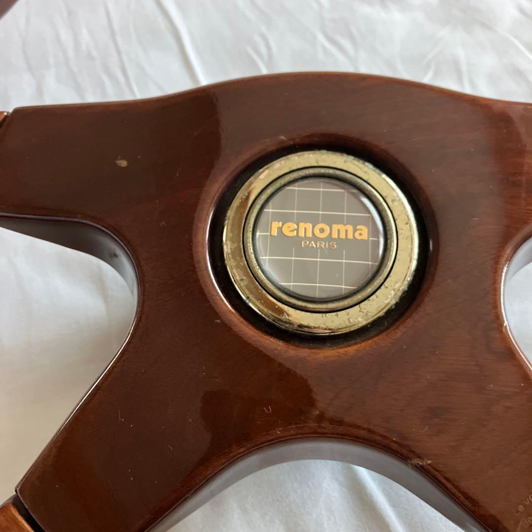 RENOMA PARIS 4本スポーク・ウッドステアリング フルウッド