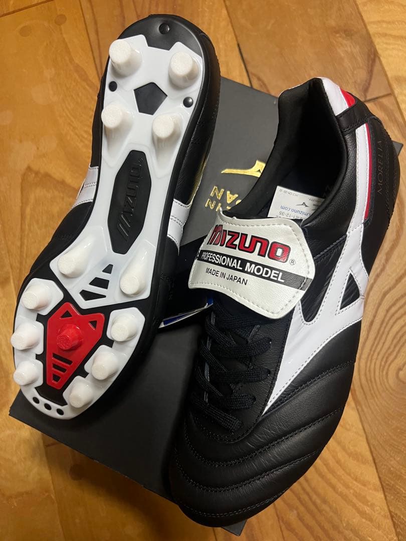 新品　旧品番　特価　ミズノ　モレリア 2 JAPAN 折り返しタン 27cm ①