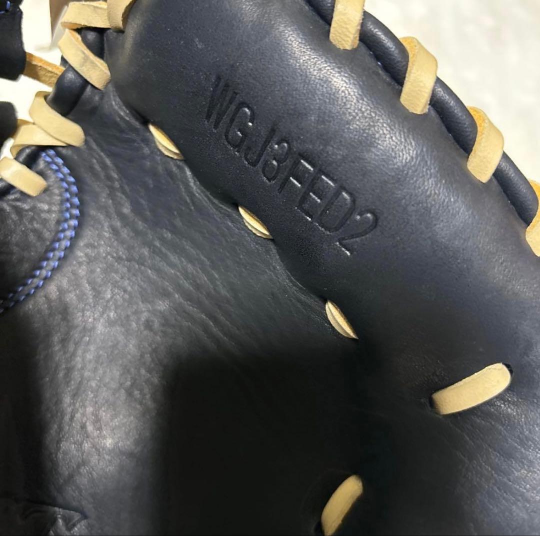 ワールドペガサス　少年用キャッチャーミット WCGJ8FED2 黒/ベージュ