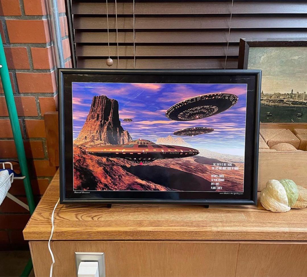 激レア UFO 置物 ヴィンテージ ロズウェル事件　ヴィンテージ USA製