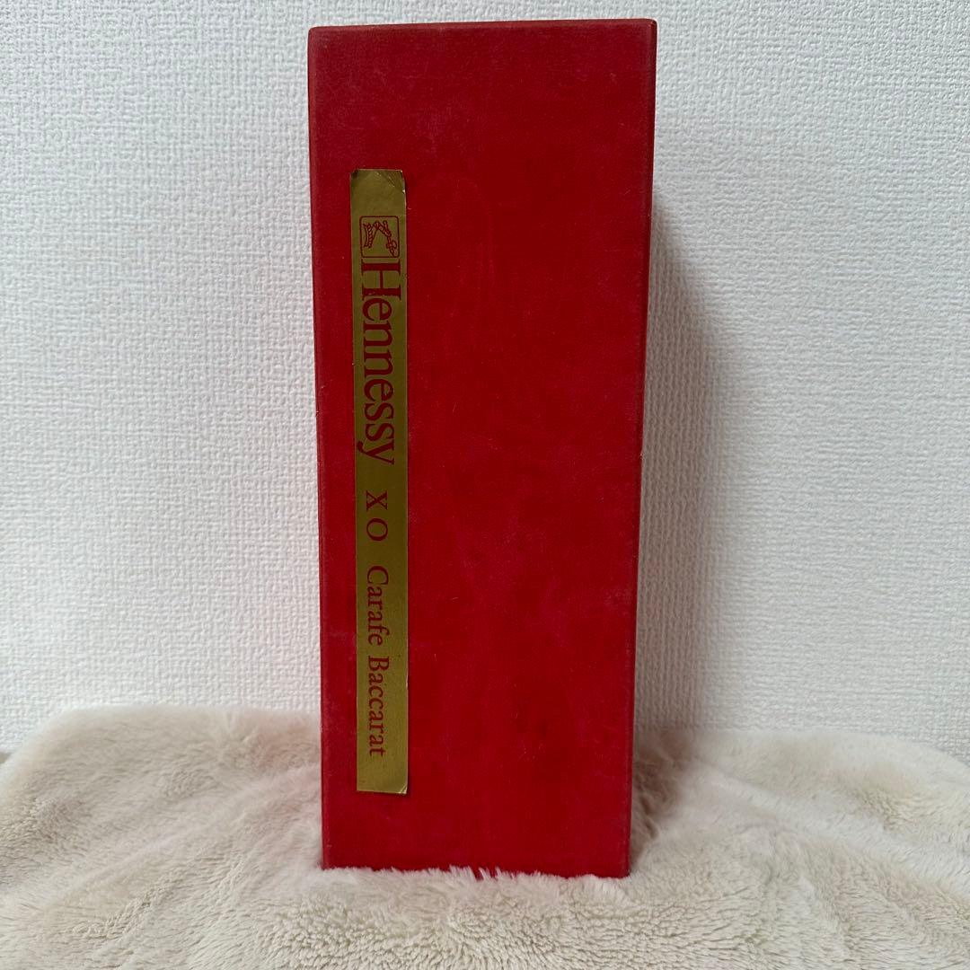 未開封ヘネシー　Hennessy XO Baccarat付き