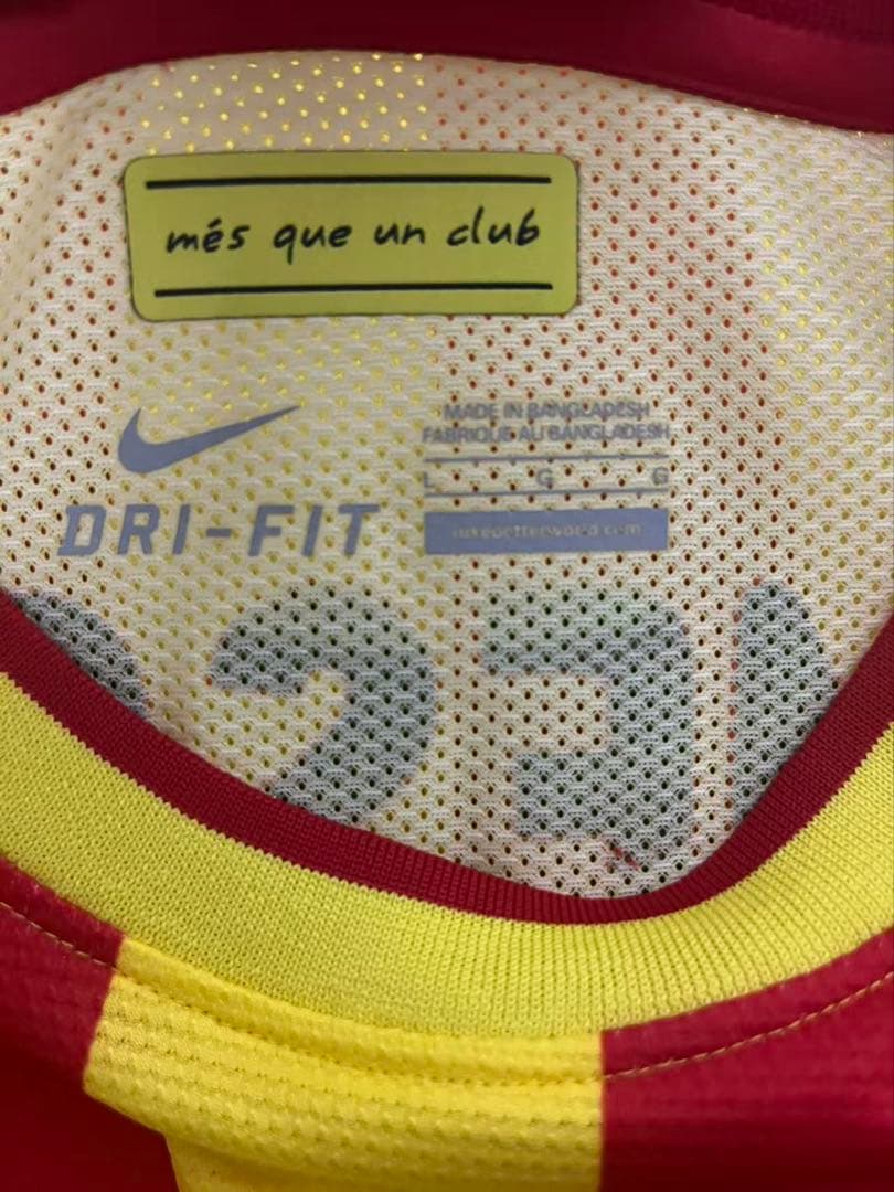 選手支給バルセロナ メッシ 13-14 ユニフォーム CL