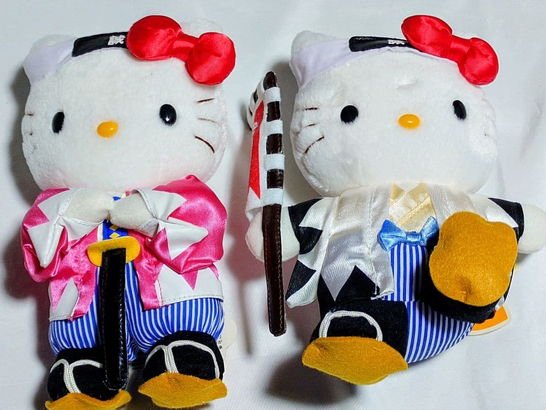 サンリオハロー　新選組キティちゃんぬいぐるみ他。