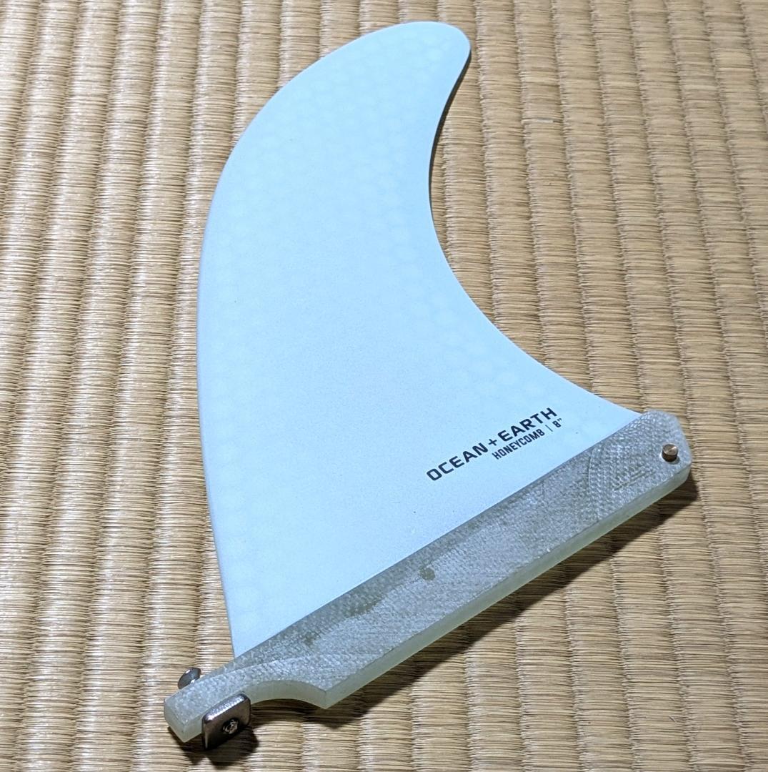 O&E HONEYCOMB SINGLE FIN｜シングルフィン8インチ
