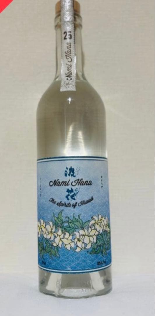 焼酎　波花 No.25 ハワイアンプルメリアレイラベル