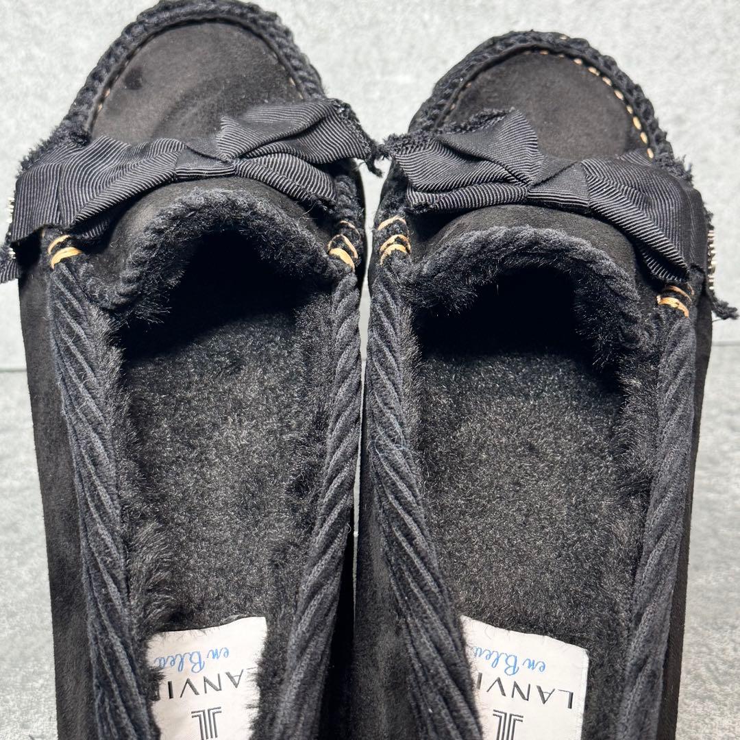 【美品】 LANVIN en Bleu ランバンオンブルー モカシン 24cm