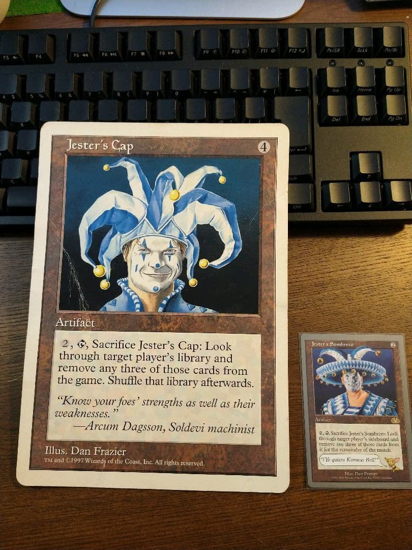 【大判】貴重＆希少！Jesters Cap／ 英版