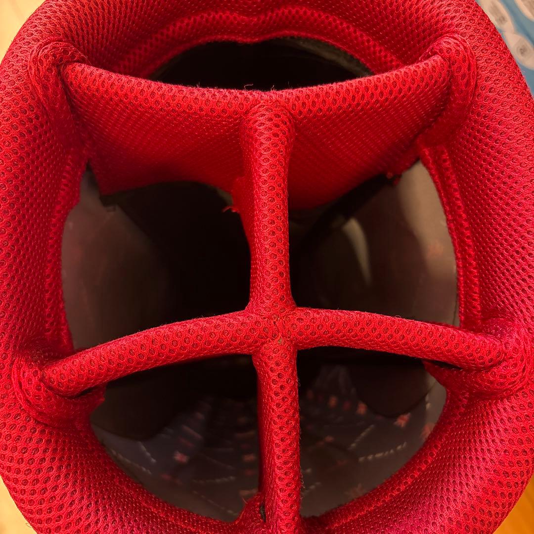 ゴルフバッグ　アドミナル　紺色　裏地赤