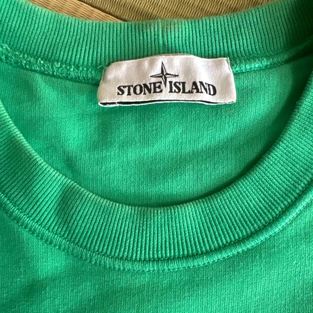 STONE  ミントグリーン トレーナー