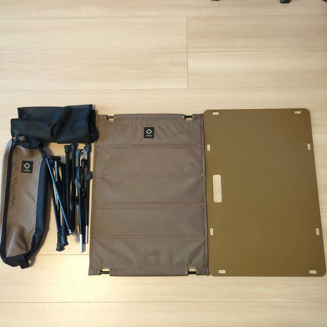 ソリッドトップ付き ヘリノックス テーブル