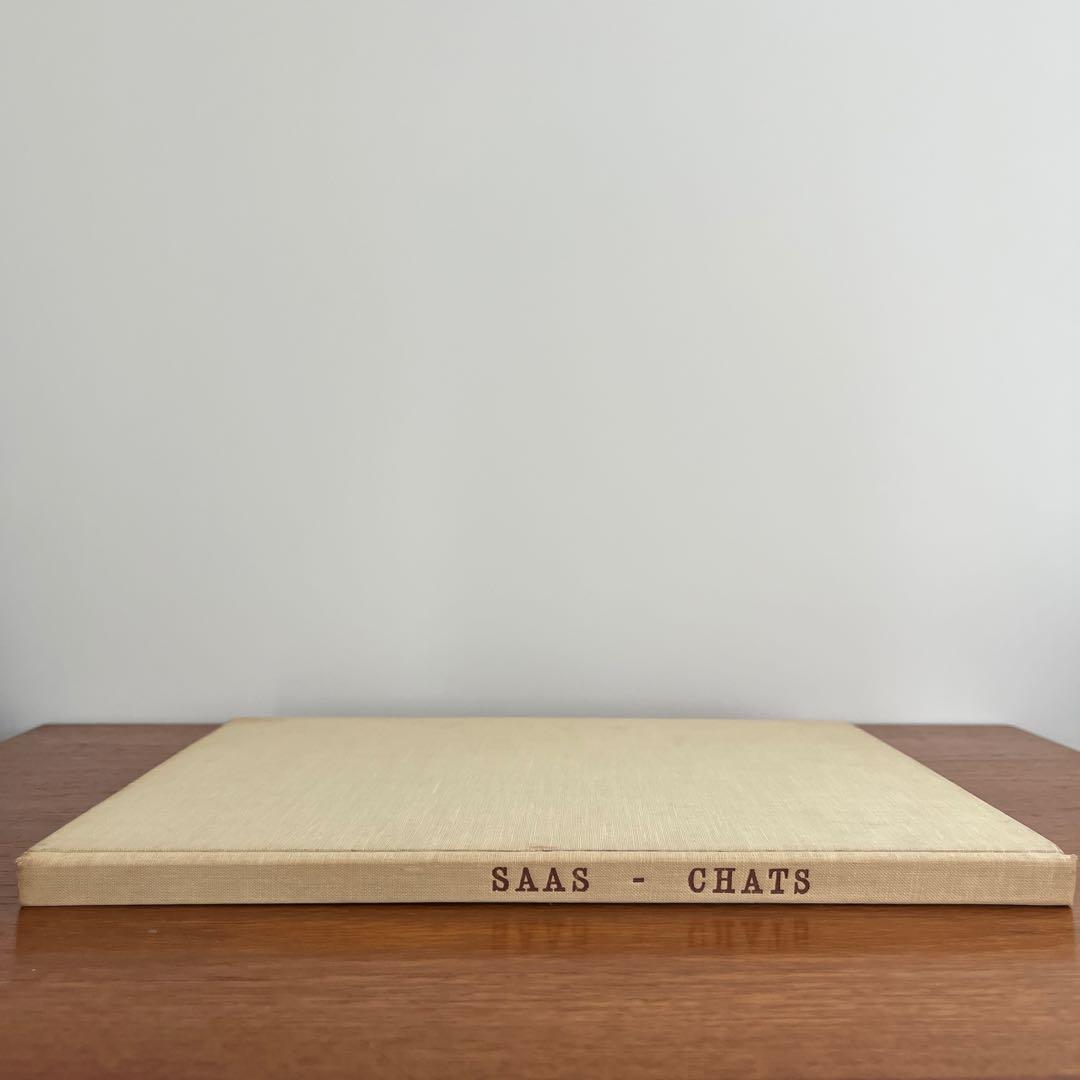 猫 写真集 CHATS HENRI SAAS フランスヴィンテージ