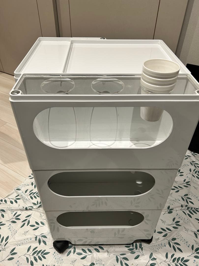 ビーライン ボビーワゴン3段3トレイ ホワイト