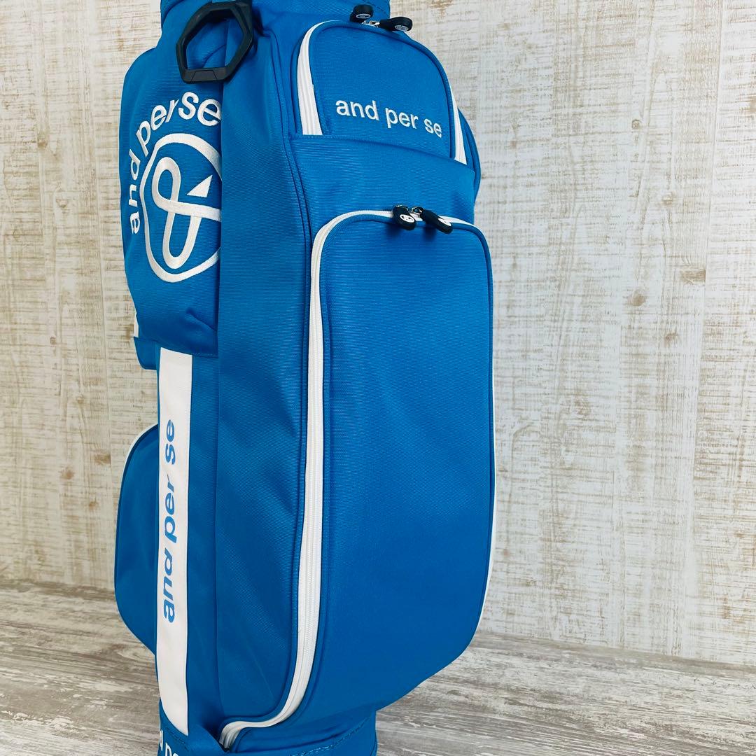 and per se CADDY BAG アンパスィ スポーティーキャディバッグ