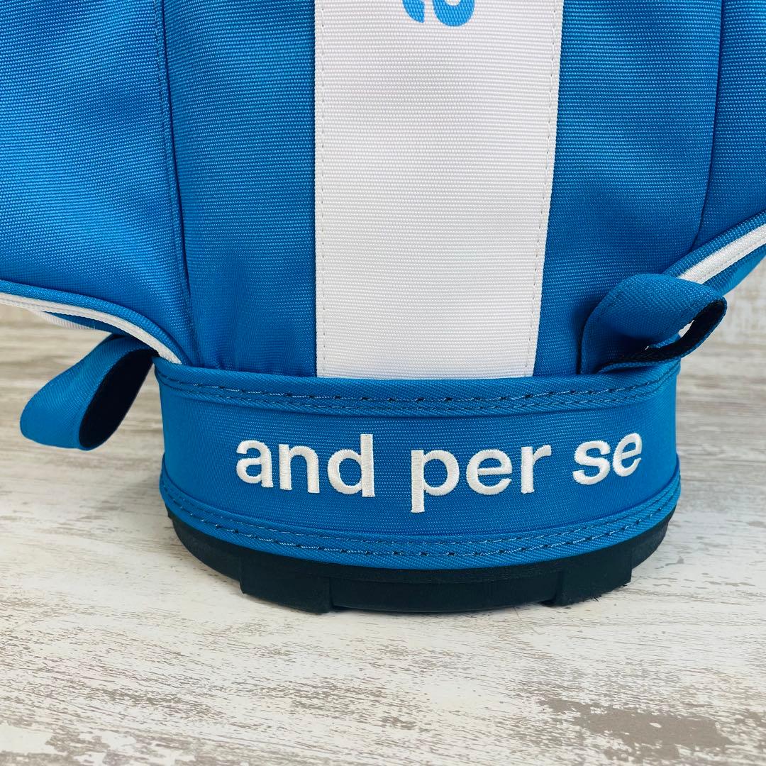 and per se CADDY BAG アンパスィ スポーティーキャディバッグ