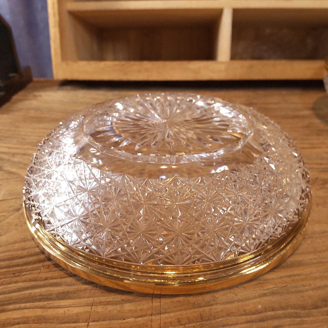 須田秀石④　茶懐石用　クリスタル　　五客セット（内、蓋が無い物2つ）