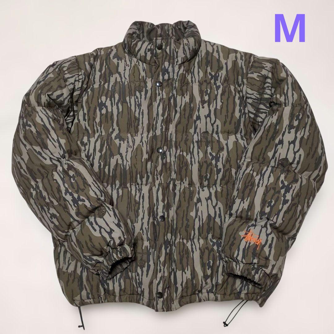 stussy MOSSY OAK DOWN PUFFER JACKET カモ
