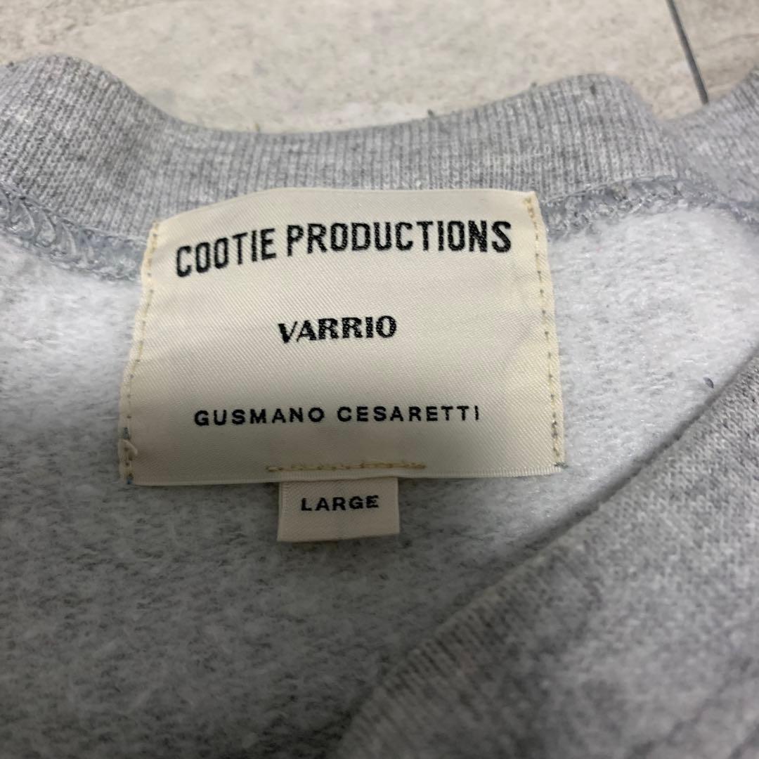 Cootie Productions Varrio スウェット Lグレー