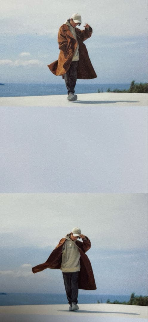 ナップタイム　naptime. Nissy 西島隆弘　コート　ブラウン