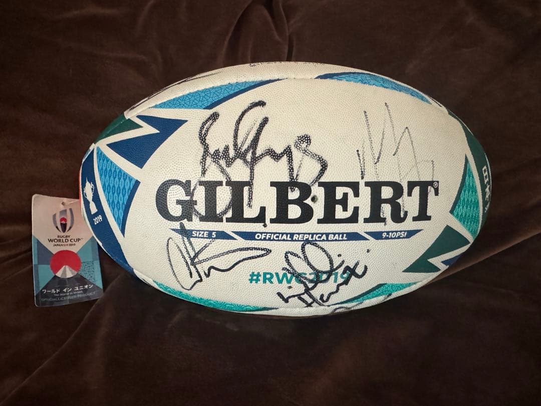 ラグビーW杯2019 イングランド サインボール 未使用