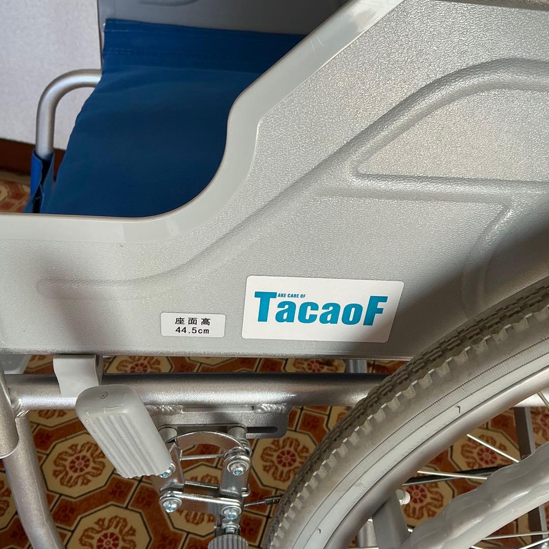 アルミ製車いす　TacaoF テイコブ　BM-02 自走用車椅子 アルミ