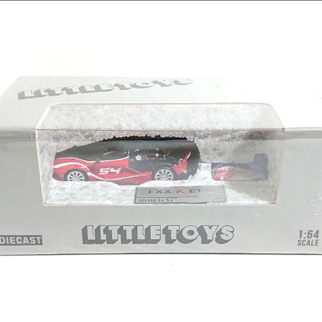 1:64 フェラーリFXXK EVO エンジンフード開閉 1/399