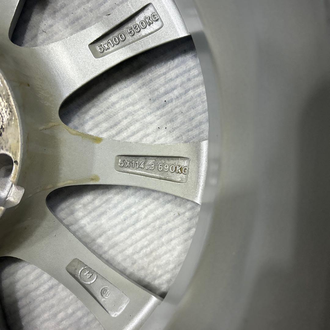 【溝9割以上】スタッドレスタイヤ205/60R16 Weds製ホイール 付き