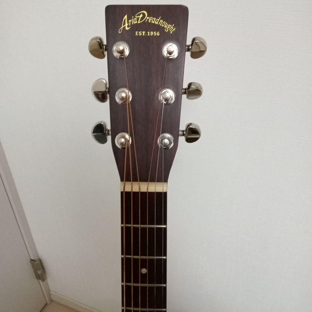 アコースティック　ギター　Aria AF-280 BS　ドレッドノート
