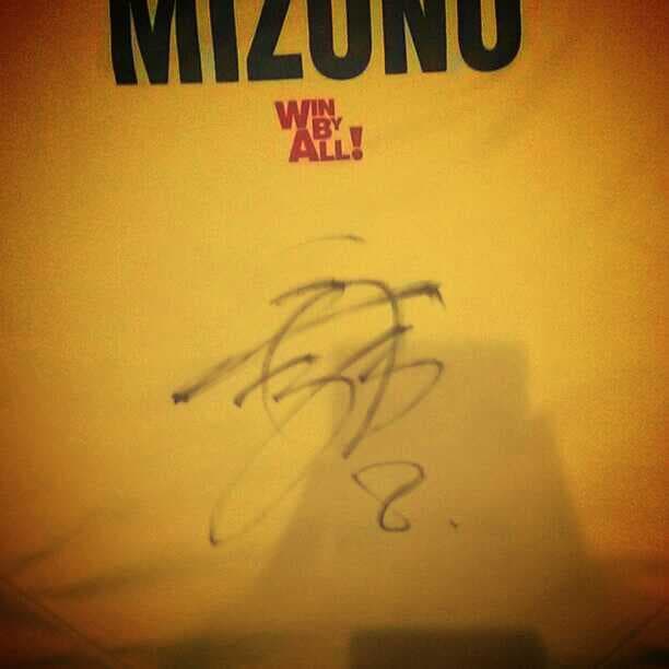 サッカー水野晃樹サイン入りユニフォーム送料込み